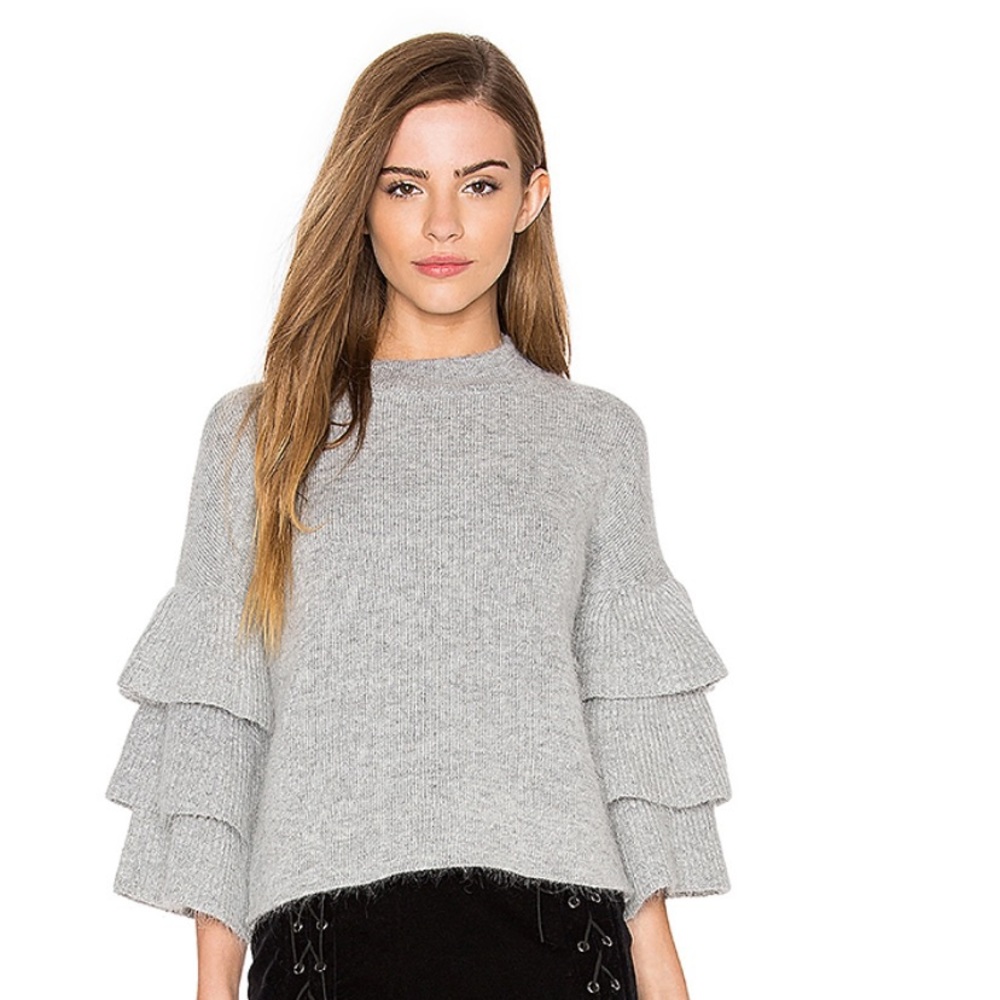 Statement sleeve sweater